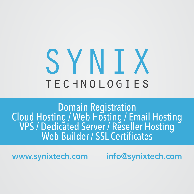 Synix Technologies - Buy Cheap Domain & Hosting